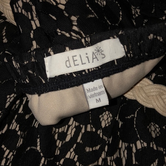 Lace romper!  Beige and black! - Picture 7 of 7